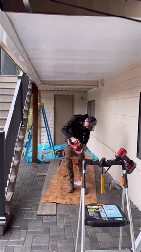 Composite Deck, Zip-Up Waterproof System & Patio