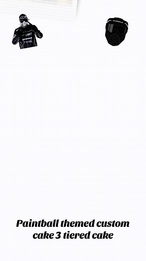 “Paintball is like playing an aggressive game of chess, but with explosive colours!” Absolutely LOVED making this custom birthday cake for a paintball obsessed boy!🫟#paintball #paintballing #paintballparty #paintballlife #colours #customorder #birthdaycelebration #birthday #HomemadeGoodness #homemadebaking #smallbusinessownerlife | Icing On The Cupcake