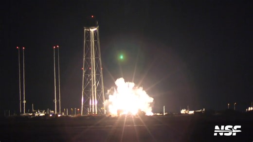 NASASpaceflight on Instagram: "@rocketlabcorp has launched the Don't Be Such A Square mission, aboard its Electron/Curie rocket, from its Launch Complex 2 at the Mid-Atlantic Regional Spaceport on Wallops Island, Virginia On Board today's mission, STP-S30, were four payloads for the US Department of Defense, including DiskSat — a novel one-meter-diameter disk-shaped satellite, that will demonstrate sustained very low earth orbit (VLEO)."