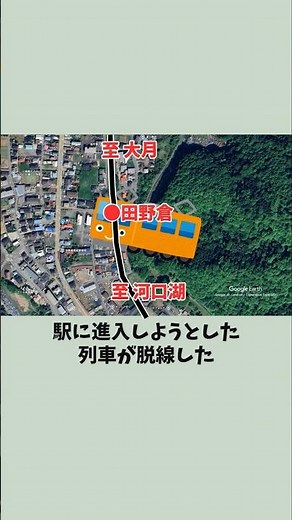 富士山に一番近い鉄道で脱線事故が起きた【富士急行】-ジロイモ-