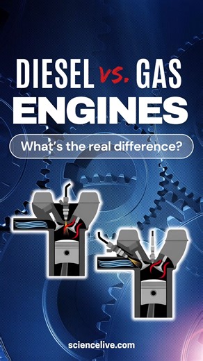 What really separates diesel engines from gasoline engines? Join Dr. Roger Billings as he breaks down the science behind engine compression—and explains why diesel engines don’t need spark plugs at all. By comparing how gasoline and diesel engines compress air and how that heat ignites fuel, you’ll see how one key difference leads to two very different ways engines create power. Discover what’s really happening inside your engine every time you turn the key. 🎥 Watch the full Science LIVE episod