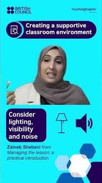 Creating a supportive classroom environment #teachingcommunity #teachingenglish #education