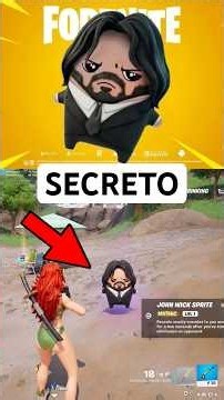 NEW SECRET TO GET THE JOHN WICK SPIRIT IN FORTNITE! #shorts #fortnite