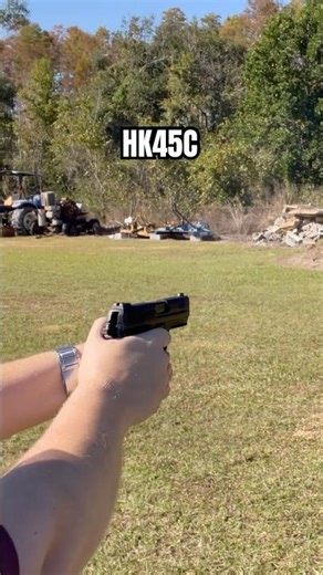 New HK45C 🤌🏼🇺🇸 #hk45 #hecklerandkoch #hk45c #45acp #45caliber #pistolfiring #pistolonly #pistols