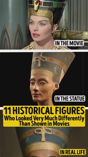 11 Historical Figures Who Looked Very Much Differently Than Shown in Movies | You're Gorgeous