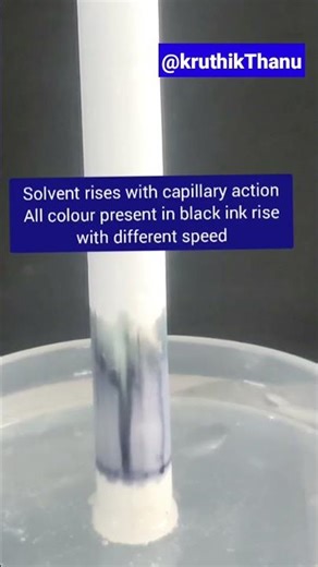 Chromatography on Chalk_Full-HD @experiment @shorts @viralshorts @science experiments