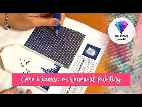 How to Get Started in Diamond Painting - How to Start (Eng Sub)