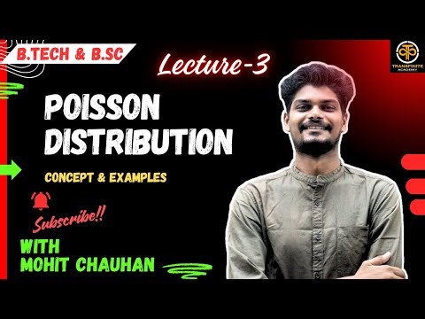 Poisson Distribution | Probability & Statistics | Mean & Variance| Concept & Examples| Mohit Chauhan