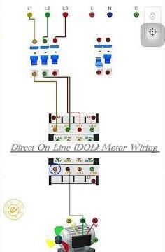 Perfect DOL Motor Installation | Step-by-Step Contactor & Relay Wiring #electrical #ac