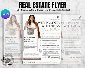 Real Estate Introduction Flyer | What Makes Me Different Flyer | Introduction Flyer | Real Estate Marketing | Farming Flyer |marketing Flyer - Etsy