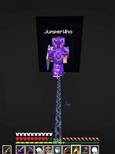 Cool void passage 🔥 Original Video From SPOKE: Minecraft Trapper VS 1000 Players #fyp #minecraft #unstablesmp