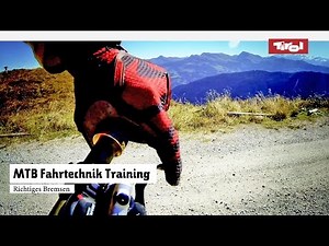 MTB Fahrtechnik Training (3): Mountainbike Bremstechnik Tutorial