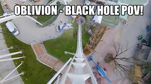 232K views · 4K reactions | POV footage of Oblivion The Black Hole new at Gardaland in Italy! Who wants to ride? | Theme Park Review | Facebook