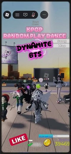 Kpop Random Play Dance (Dynamite by BTS) #roblox #krpdroblox #robloxgames #kpop #fypシ #kpopdance