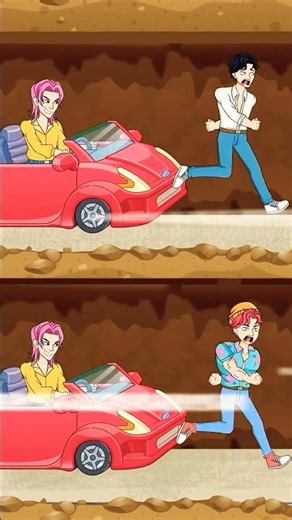 UNDERGROUND RACE! 🏎️ Will JINU Save RUMI Or Finish First?