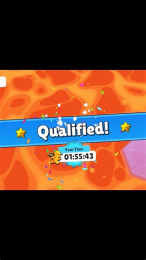 Almost 2 mins on Lava Land #stumbleguys #stumbleguyshighlights #lavaland #shorts