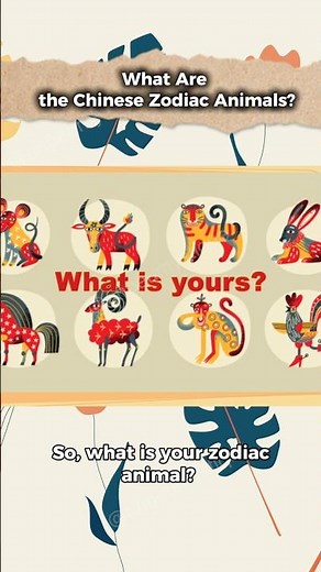 Chinese Culture | The 12 Animals of the Chinese Zodiac #ChineseCulture #Zodiac