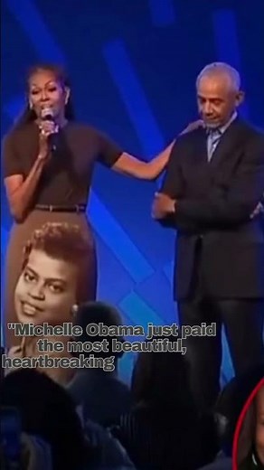 Michelle Obama’s EMOTIONAL Tribute To Her Mom ߕ️ #obama