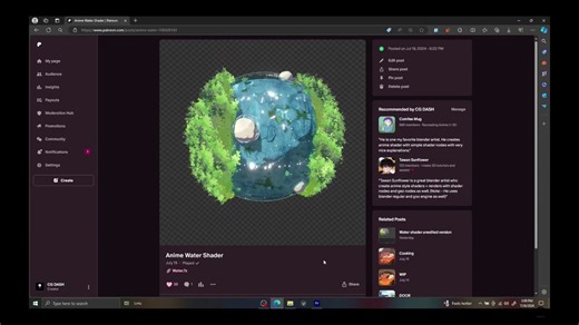 ノイズやボロノイを組み合わたスタイライズ水シェーダーの作り方を学べるチュートリアルhttps://t.co/dXNCRsuaBp【主な内容】・ノイズ＋ドライバーで水の流れ（スミア）とスパークルを生成・グロッシー／ガラス＋HDRIで動的な反射表現を構築・アルファ・アウトライン・ディスプレイスメントまで含めた水表現の仕上げ#b3d