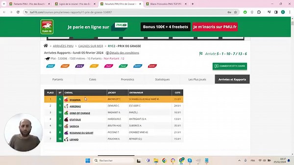 2.4K views · 137 reactions | PRONOSTICS PMU GRATUIT DE LA MINUTE...