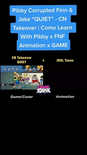 Pibby Corrupted Finn & Jake “QUIET” - CN Takeover Animation