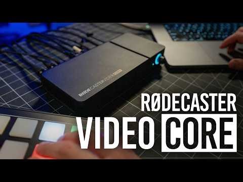 RODECaster Video Core: The Podcast Interface for Everyone?
