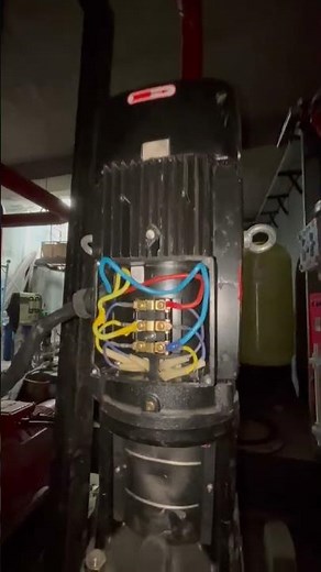 Fire Pump Motor Wiring Demo ⚡ | Control Panel Connection #firepump #totaltechservices