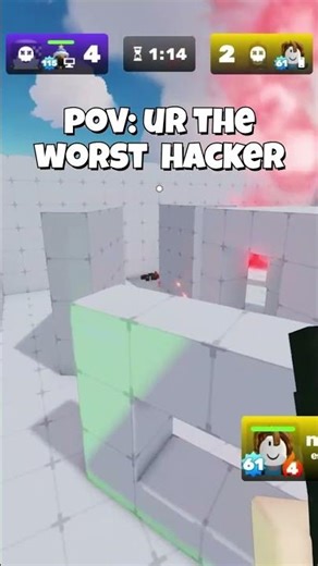 worst hacker #roblox #subscribe #gaming