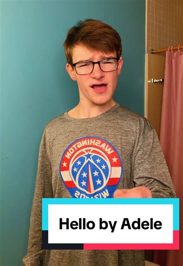 Hello by Adele (pt. 2) • cover by Jameson Flutters 🦋 #helloadelecover #adelesong #blowthisup #teensinger #jamesonflutters