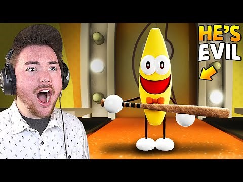 THE ROBLOX BANANA IS EVIL… (secret room found)