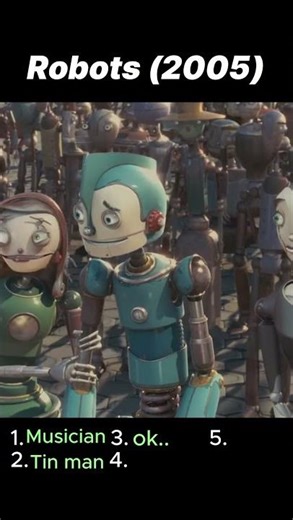 Robots (2005) | Herb becomes what he always wanted, a Musician.