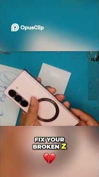 Z Fold 6 Repair Success: Liquid Adhesive & Final Touches | Sydney CBD Repair Centre