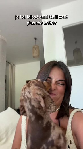 True Love Between a Woman and Her Adorable Dog