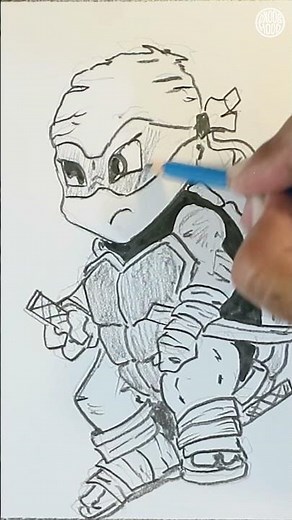 Drawing Ninja Turtles with Pencil | Realistic TMNT Fan Art Sketch