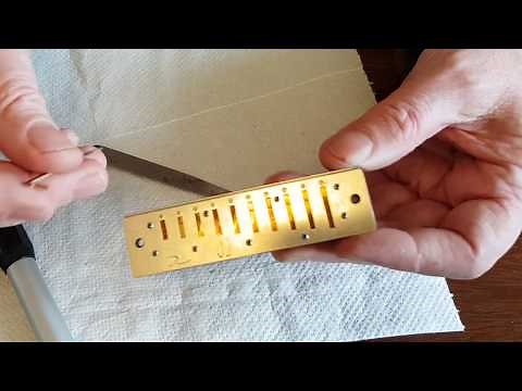 Basic Reed Gapping & Fine Tuning for Harmonicas