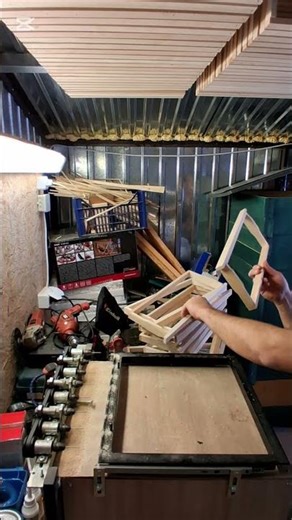 1/2nb keretfúrás, lassan megindulunk! #méhészet#kaptár #beekeeping#félboczanádi #keretfúrás #apiary