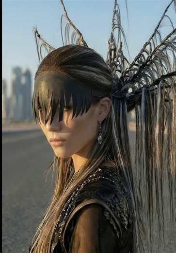 Before the wings move… the sky is already calling — a golden falcon gives meaning to beauty through precision, balance, and control. Strength stays quiet, identity stays unshaken, and freedom is never given… it’s mastered 🦅 #AmadeusSabra #Schwarzkopf #Qatar #Show #AvantGarde