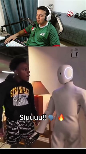 Even the robot knows who the GOAT is.