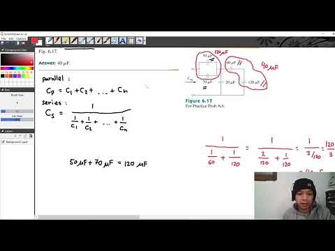 Practice Problem 6.6 Fundamental of Electric Circuits (Sadiku) 5th Ed - Equivalent Capacitors