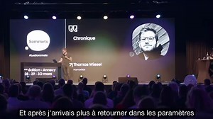 44K views · 1.1K reactions | Invité à débriefer une conférence à Annecy, je me suis notamment exprimé après le philosophe Raphäel Enthoven. Petit extrait: @Les Sommets | Thomas Wiesel | Facebook