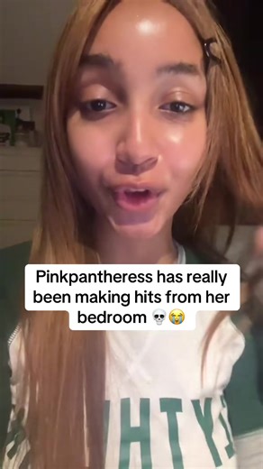 Pinkpantheress has really been making hits from her bedroom 💀😭 #bedroom #viral #pinkpantheress #fyp #stateside