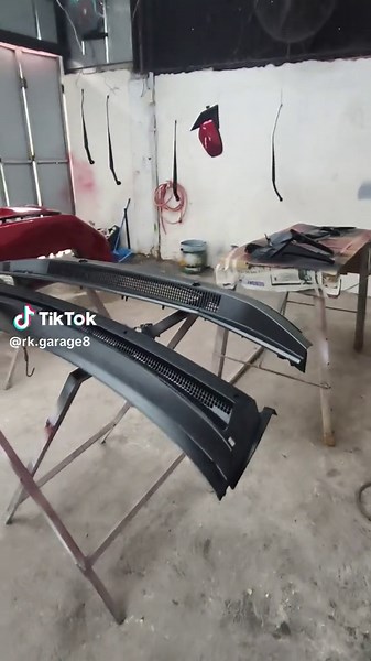 wiper cowl repaint Matte clear finish #highlights #fypp #followers➕ #rkgarage🚀