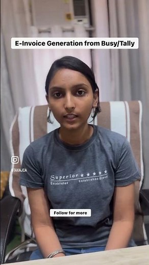 e-Invoice Generation from Tally/Busy Accounting Software | How To Configure GST E-Invoicing