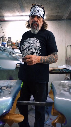 314K views · 5.8K reactions | Want a custom airbrushing? #airbrush #art #painting #paint #airbrushing #artwork #skulls #flames | Little Mick | Facebook