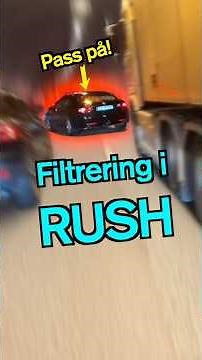 Hvordan filtrerer jeg i rushtrafikken? #motorsykkel #hanbakdeg