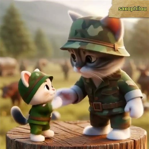 Bébé chat animé lol #funny #cute #animation #chat #cat