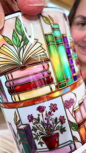 📖🐛 Calling all bookworms! Your next reading session needs this. Imagine sipping your coffee from a mug that looks like a vintage stained glass library window—but it is actually durable ceramic! ✨ This floral bookshelf masterpiece is completely dishwasher and microwave safe, making it perfect for your marathon reading days. Customize the size and color to match your personal bookshelf aesthetic. 📚👇 Tap the TikTok Shop link below to upgrade your reading nook!#booktok #readingaesthetic #bookish