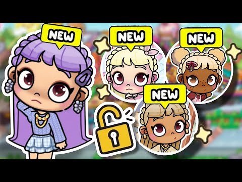 **UNLOCK** NEW CUTE AESTHETIC HAIRS IN AVATAR WORLD 🤍✨
