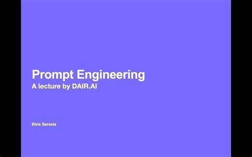 [YouTube搬运 prompt工程师] Prompt Engineering Overview
