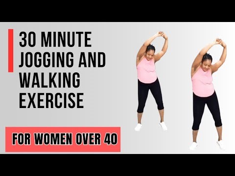 Jogging and Walking Exercise For Women Over 40